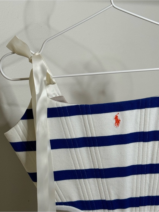 Ralph Lauren Tops - Handmade Upcycled Polo Ralph Lauren Striped Corset Top